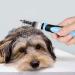 Flexzion Dogs Dematting Comb Stainless Steel Blades Rakes for Pets Cats Animals Matted Knotted Hair Brush Cutting Removing Grooming Tool with Smooth Teeth Needle - Black & Blue Handle - Buy Online on GoSupps.com