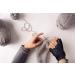 Doctor Developed Thumb Support/Finger Splint for Arthritis + Handbook - Black Single - Buy Online on GoSupps.com