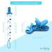 OnlyBP  Set 6 Baby Pacifier Holder Clip - Pacifier Clip for Boys and Girls Fits for Most Pacifiers - Protects Your Baby - Binkie Styles & Baby Teethers & Toys and Gift - Buy Online on GoSupps.com
