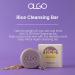 Vegan Rice Cleansing Bar 3.5 oz - Hydrating Korean Solid Cleanser for Face & Body | Relaxing Lavender Scent - Buy Online on GoSupps.com