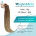 FSHINE 35cm Ombre Tape In Hair Extensions - Real Hair Golden Brown to Dark Blonde 20 Pieces 50g - #BA10/14 - Buy Online on GoSupps.com