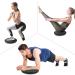 EVERYMILE Inflated Balance Board Wobble Cushion - Extra Thick Core Exercise & Physical Therapy Training for All Ages - Black - Buy Online on GoSupps.com