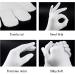 Lizzy White Cotton Gloves Pair Dermatological Eczema Butler Beauty Cotton Gloves for Dry Hands Moisturizing Gloves for Eczema (Small) S (Pack of 2) - Buy Online on GoSupps.com