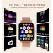 Iaret Women's Smart Watch: Call Dial/Receive, Fitness Tracker Waterproof Smartwatch for Android iOS Phones - 1.7 HD Touch Screen, Heart Rate Monitor, Pedometer - Gold - Buy Online on GoSupps.com