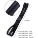 Shappy Double-Straps Sport Headbands - 3 Pack Black | Non-Slip Sweatband for Men & Women - Buy Online on GoSupps.com