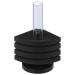 Pawfly corner sponge filter nano quiet betta fry shrimp and small fish organic foam filter for tiny aquariums and fish pools up to 40 liters (air pump not included) Fit for 20-40 l
