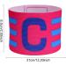 Captain Arm Bands for Soccer | Adjustable Football Captain Armband - Elastic Game Accessories for Adults & Youth in Hot Pink - Multi-Color Whirlwind Design - Buy Online on GoSupps.com