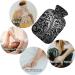 Naanle Hot Water Bottle with Paisley Flower Cover - 2L Transparent Heat Bottle for Back Pain Relief Hand & Foot Warmer Neck Warmth & Cold Therapy - Perfect for International Shipping - Buy Online on GoSupps.com