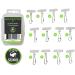 Fishing Line Protection Kit: No-Twist Sinker Slider + Strong Weight Bumpers - Stop Losing Fish with Heavy-Duty Pieces for Fresh Water and Salt Water