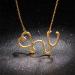 Shop 1Pc Punk Pendant Necklace - Stylish Graduation Choker for Women | Stainless Steel Gold & Silver Charm - Buy Online on GoSupps.com