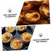 OUNONA 40 Pcs Egg Tart Mold Reusable Baking Molds Mini Pie Mini Chocolates Cheese Cake Molds Metal Muffin Tin Practical Fudge Molds Cake Mould Aluminum Alloy Stainless Steel Chrysanthemum 7X1.8CMx2pcs Silverx2pcs - Buy Online on GoSupps.com