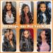 28 Inch Body Wave Lace Front Wig Human Hair 180 Density | Transparent HD Lace Frontal Wig 13x4 | Brazilian Virgin Human Hair Wig with Baby Hair | Pre Plucked & Glueless - Buy Online on GoSupps.com
