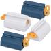 LOVEINUSA 4PCS Rolling Tube Toothpaste Squeezer, Toothpaste Tube Squeezer Toothpaste Seat Holder Toothpaste Squeezer Dispenser for Bathroom