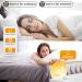 Daily Light Alarm Clock with Sunrise Sunset Simulation | 11 Color Settings & 7 Natural Sounds | Dual Alarm & Snooze for Adults & Kids - Buy Online on GoSupps.com