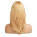 HAIRCUBE Long Golden Blonde Wig for Women - Layered Synthetic Hair Wig with Bangs - Buy Online on GoSupps.com