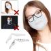 20 Pcs Anti-fog Silicone Nose Bridge Strips for Face Masks - Prevent Foggy Glasses, Increase Breathing Space - Washable & Reusable - Buy Online on GoSupps.com