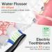 Bitvae Mouth Shower & Electric Toothbrush Combo - 3 Modes 5 Pressure Levels Wireless 4 Heads & Tips - Elegant Black - Buy Online on GoSupps.com