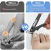 Nail Clippers for Seniors | Artfuy 360 Rotary Heavy Duty Stainless Steel Toe Nail Clippers for Thick Nails - Long Handle | Ideal for Men & Women - Buy Online on GoSupps.com