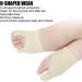 Ankroyu Toe Spreader & Bunion Corrector | 2 Pairs Elastic Toe Sleeves for Hallux Valgus & Overlapping Toes - Foot Care Solution (L) - Buy Online on GoSupps.com