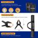 Aureday 10FT Adjustable Photo Backdrop Stand with Travel Bag, Heavy Duty Background Stand for Parties, Weddings, and Photoshoots - Includes 6 Clamps, 4 Crossbars, 2 Sandbags - 8.5*10FTV2 - Buy Online on GoSupps.com