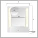 Conair LED Makeup Mirror with Lights - 1X and 5X Magnification - Glossy White Matte Finish - Buy Online on GoSupps.com