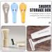3-Piece Box Razor Storage & Protector Case | Travel-Safe Shaving Solutions for Men - Buy Online on GoSupps.com