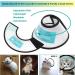 Adjustable MintCat Cat Cone Collar for Cats & Small Dogs | Soft & Protective Recovery Collar - Stop Licking - Size L (Neck 9.84in) - Buy Online on GoSupps.com