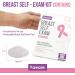 Buy Aware Breast Self Exam Pad - Essential Breast Cancer Awareness Tool for Self-Examination | International Shipping Available - Buy Online on GoSupps.com
