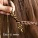 28 Pieces Dreadlocks Jewelry Set Adjustable Metal Cuffs & Spiral Clips Gold Dreadlock Pearls for Men & Women - Buy Online on GoSupps.com