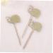 NAMOARLY 3pcs Wedding Glitter Elephant Toppers Elephant Cupcake Picks Love Cupcake Topper Picks Food Gold Glitter Toppers Cocktail Picks Topper Heart Glitter Fruitcakes Rod Heart-shaped Golden medium - Buy Online on GoSupps.com