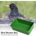 HEYCE Bird Bath for Cage - Pet Bird Baths with 2 Side Hooks | Birdcage Bathroom Bath Tub for Small Parakeet Cockatiel Conure Budgie 3 in 1 Bird Bathing Box Feeding Cup Water Dish - Buy Online on GoSupps.com