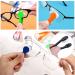 20Pcs Mini Sunglasses Cleaner Set | Microfiber Eyeglass Cleaning Tools in 5 Colors - Premium Soft Cloth & Brush for Spectacles - Buy Online on GoSupps.com