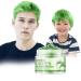 Temporary Hair Color Wax lonstin Green Hair Dye Paint Wax Washable Instant Colored Hair Wax Gel Cream Mud Hair Makeup Men Women Halloween Party