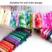 300 PCS Transparent Nail Pattern Pop Sticks - Fan-Shaped Color Display Tips with 6 Metal Rings | Ideal for Nail Studios & Beginners - Practice & Perfect Your Nail Art - Buy Online on GoSupps.com