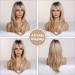 BLONDE UNICORN Long Ombre Blonde Synthetic Hair Wig for Women - Layered, Middle Part, Natural Look - Buy Online on GoSupps.com