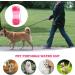 Ditanpu 2-in-1 Dog Water Bottle - Double Seal Pet Water Cup for Hiking Travel & Outdoor - Pink - Buy Online on GoSupps.com