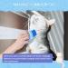 Nobleza Cat Brush - 2 in 1 Undercoat Remover & Massage Comb for Easy Loose Hair Removal | International Shipping - Buy Online on GoSupps.com