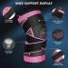 Adjustable Knee Support Brace 1 pack Compression Knee Sleeves for Men Women Use for Meniscus Tear Arthritis Tendinitis Ligament Injury Weight Lifting Anti Slip Knee Brace (Rose Red Small) Rose Red Small - Buy Online on GoSupps.com