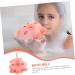 Hemoton Cartoon Bath Ball | Baby Body Wash Sponge & Mesh Pouf | Soft Pink Shower Loofah & Scrubber for Kids' Bath Time - Buy Online on GoSupps.com