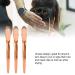 12pcs Rose Gold Hair Clips Hairpin Set - Salon Clamp Grips for Hairdressers | Durable Duckbill Hair Accessories - Buy Online on GoSupps.com