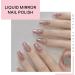 KYDA Liquid Mirror Nail Powder Chrome Mirror Finish High Glossy Metallic Liquid Powder for Nails Holographic Glitter Nail Art Powder Iridescent Aurora Nail Art Varnish#02 - Buy Online on GoSupps.com