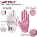 Lovmead Women's Leather Golf Gloves | All-Weather 3D Performance Slipproof Comfort S-XL - Perfect for Summer Play - Buy Online on GoSupps.com