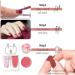 2 In 1 Pink Glitter Nail Polish Nail Varnish Set Peel off Coral Pink Quick Dry Long Lasting Kids Nail Polish Holographic Water Based Formula No UV Needed Non-toxic for Girls DIY Nail Art at Home - Buy Online on GoSupps.com