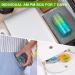 Sukuos Weekly Pill Organizer 2 Times a Day - Large Daily Pill Case for Vitamins and Supplements - Cyan Box - Buy Online on GoSupps.com