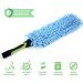 Eversprout Flexible Microfiber Ceiling Fan Duster with Extension Pole - 1.5 to 3 Ft Reach | Bendable, Long Duster for High Ceilings - Cleaning Tool for Any Fan Blade - Buy Online on GoSupps.com