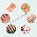VOCOSTE Short Spiral-F Flame Nail Drill Bits Stainless Steel Silver Tone - Buy Online on GoSupps.com