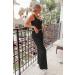 PRETTYGARDEN Women's Summer Casual Two Piece Outfit | Tank Top & Ribbed Knit Long Pants Set | Black Medium Tracksuit - Buy Online on GoSupps.com