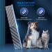 ChezMax Dog Deshedding Brush | Undercoat Rake & Dematting Comb for Dogs | Double Sided Shedding & Grooming Tool | Blue - Buy Online on GoSupps.com