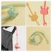 Buy 4pcs Silicone Pacifier Holder Clips - Safe Stretchable & Adjustable Toy Straps for Babies - International Shipping - Buy Online on GoSupps.com
