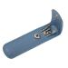 VOCOSTE 6Pcs Stainless Steel Ear Cleansing Tool Set in Light Blue Faux Leather Case - Buy Online on GoSupps.com